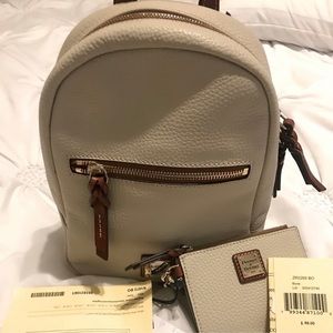 Booney and Bourke pebble backpack Wallet is included